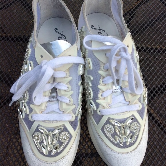 Free People Crystallized Wedding Sneakers - Picture 2 of 8